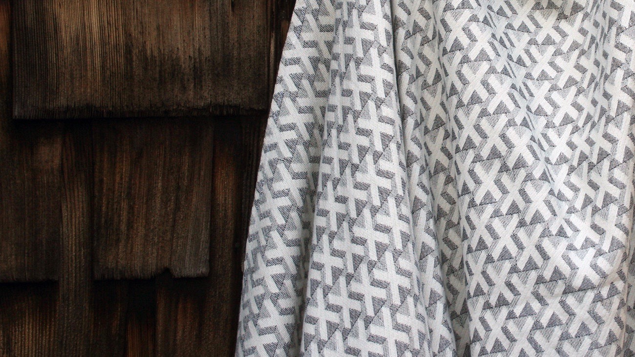 Pattern X fabric